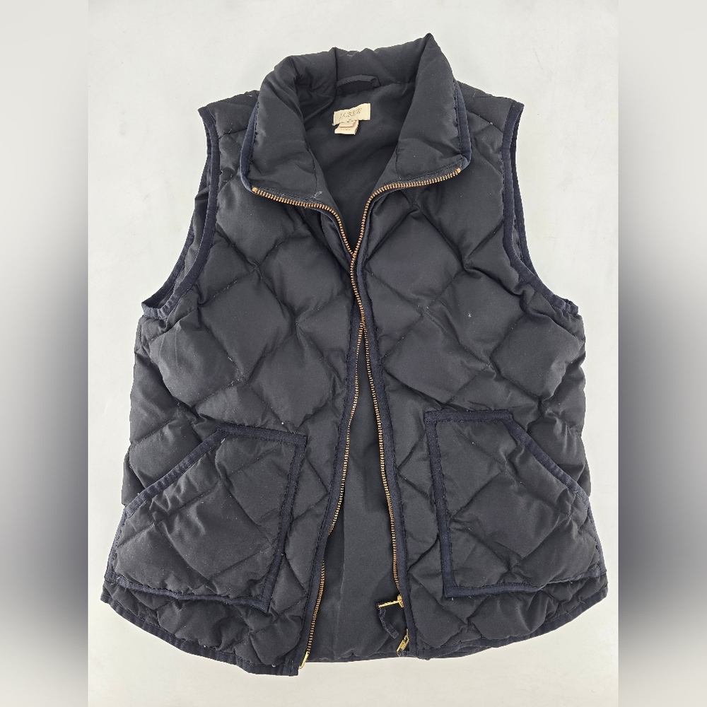 J. Crew‎ Dark Quilted Vest